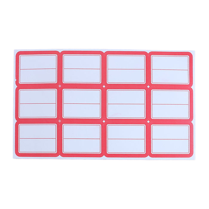 Writable Label Stickers – 50 Sheets by Your Brand