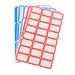 Multipurpose Writable Label Stickers (5 Sheets Set) by Your Brand