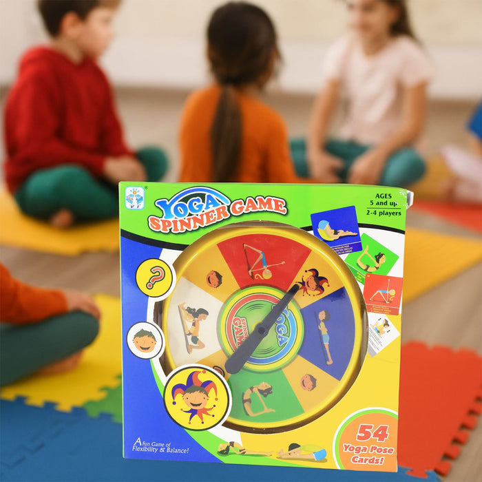 Yoga Spinner Game for Kids and Adults Set by Your Brand
