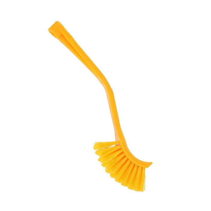 Plastic Wash Basin / Toilet Seat Cleaning Brush (Multicolour) by Your Brand