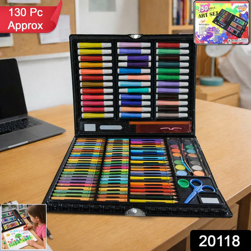 130 Piece Approx Complete art and drawing color kit by Your Brand