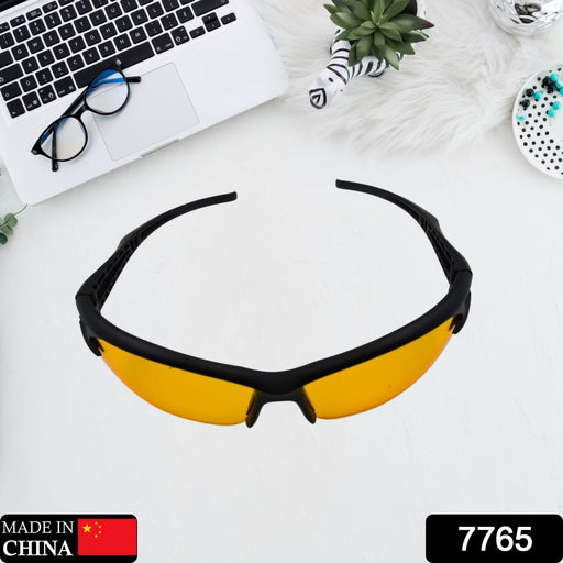 Night Driving Glasses With Anti Glare Scratch Resistant Coating Sunglasses (1 PC) by Your Brand