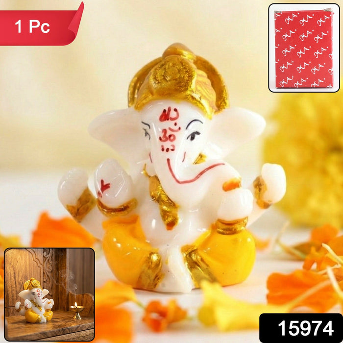 Divine Lord Ganesha Decorative Idol (1 Pc) by Your Brand