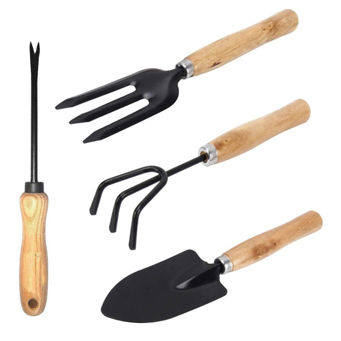 Gardening Tools Seed Handheld Shovel Rake Spade Trowel with Pruning Shear by Your Brand