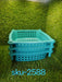 Basket-style storage trolley for kitchen