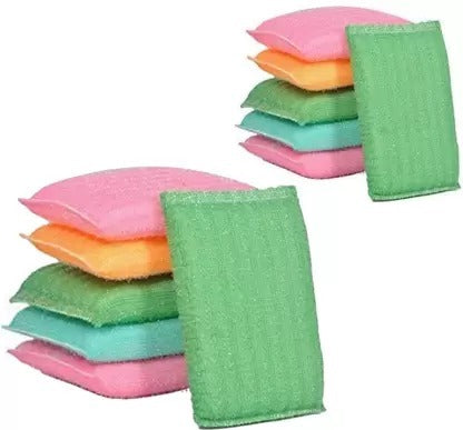Scratch Proof Kitchen Utensil Scrubber Pad (Pack of 12) by Your Brand