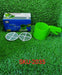 Sturdy plastic flour sifter with a fine mesh design for precise baking tasks.