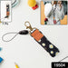 Floral Print Neck Lanyard Strap with Clip Hook & Mobile String (1 Pc) by Your Brand