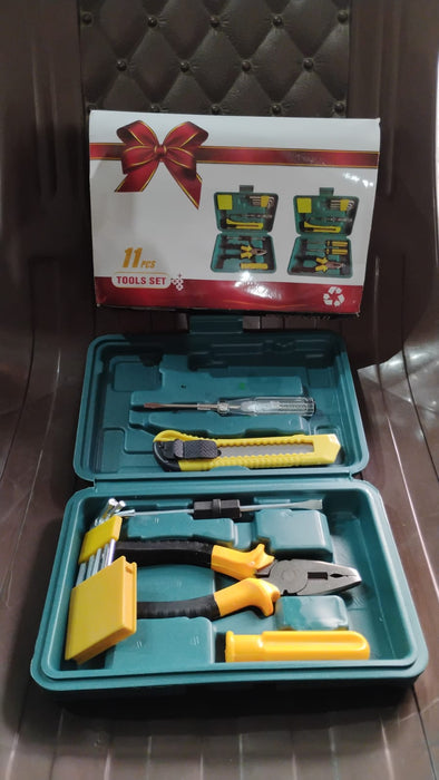 Multi Functional Hardware Tool Set (11 Pcs Set) by Your Brand