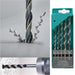 Metal Drill Bit Set (Multicolor, 5-Piece) by Your Brand