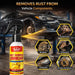 18058 Rust Remover Spray for Car & Bike (Pack of 2)| Multi-Purpose Rust Cleaner Spray for Metal Surfaces | Instant Rust-Off & Protect Formula - Protectants Motorcycle Spray Cans