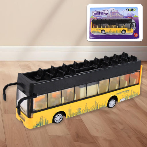 Die-cast Alloy London Long Bus Double Decker Sightseeing Bus by Your Brand