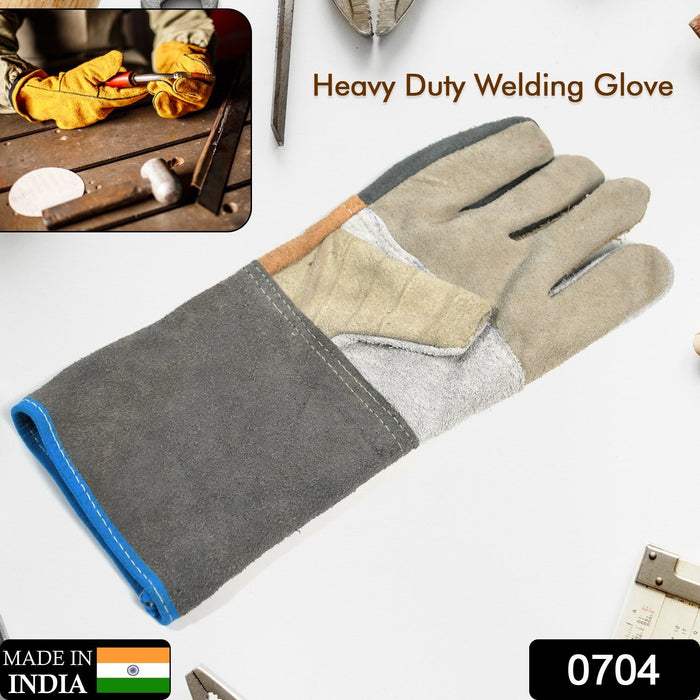 Protective Durable Heat Resistant Welding Gloves by Your Brand