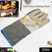Protective Durable Heat Resistant Welding Gloves by Your Brand