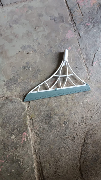 Dustpan, Kitchen Wiper, Window Cleaning Squeegee Tool & Broom Brush, (4 Pcs Combo) by Your Brand