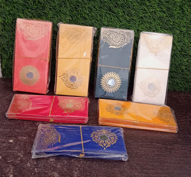 Cash Gift Cover, Multicolor Premium Envelope (10 Pcs Set)