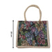 Multipurpose Floral Print Carry Hand Bag 1 Pc 29x33 Cm by Your Brand