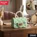 Elegant Quilted Mini Handheld & Sling Fashion Handbag (1 PC) by Your Brand