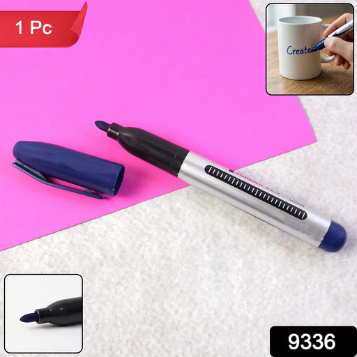 Premium Permanent Blue Marker Pen (1 Pc) by Your Brand