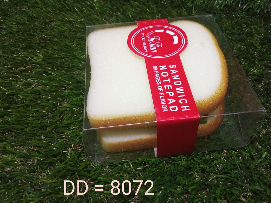 Sandwich Shaped Note / Sticky Notes / Memo Notes, Unique Mini Notes (Multicolor) by Your Brand