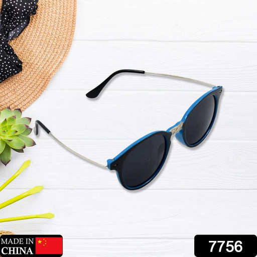 UV Protected Round Sunglasses, classic Sunglasses for Men & Women, Lightweight by Your Brand