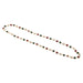 Traditional Multicolor Beaded Pearl Necklace with Red & Green Stone (1 Pc) by Your Brand