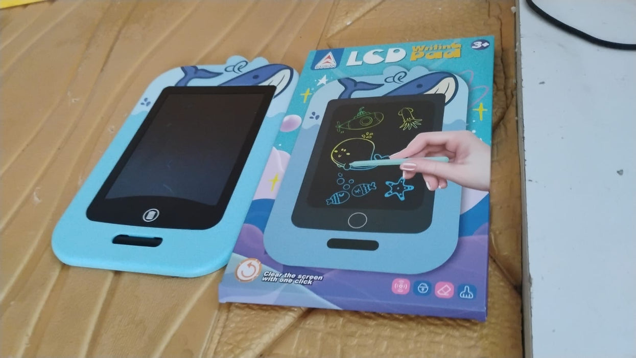 Kids Portable LCD Writing Tablet (1 Pc / Mix design) by Your Brand