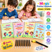 4485 Magic Practice Copybook Set: Elevate Your Child's Writing Skills with Fun and Reusable Practice - Notebooks & Notepads Magic Kits