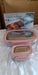 Convenient lunch box set for work and school meals
