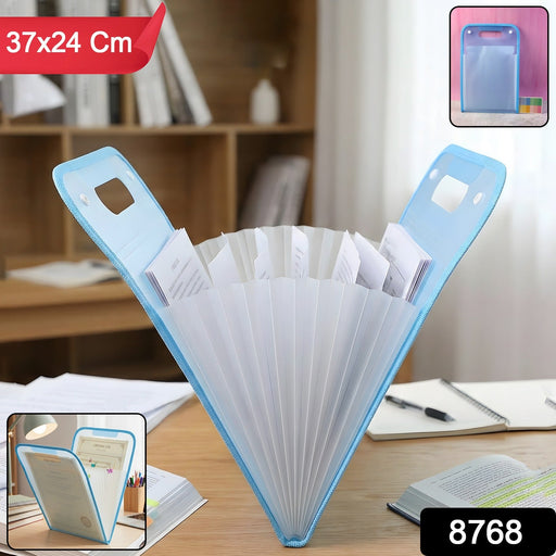 13 Pocket Document File Folder with Handle by Your Brand
