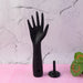 Elegant Black Hand-Shaped Jewelry Display Stand (1 Pc) by Your Brand