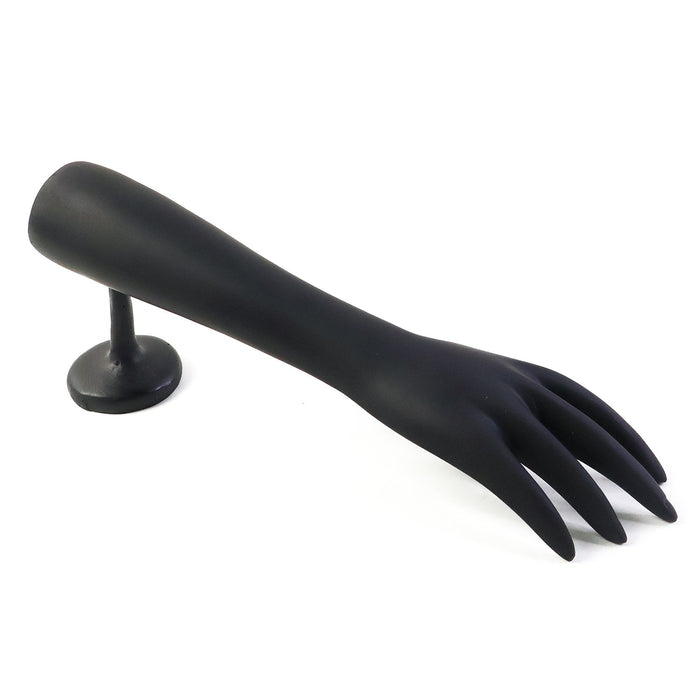 Elegant Black Hand-Shaped Jewelry Display Stand (1 Pc) by Your Brand