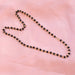 Traditional Black Beads Mangalsutra Style Necklace for Women (1 pc) by Your Brand