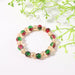 Multicolor Glossy Bead Stretch Bracelet (1 Pc) by Your Brand