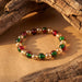 Multicolor Glossy Bead Stretch Bracelet (1 Pc) by Your Brand
