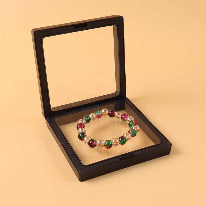Multicolor Glossy Bead Stretch Bracelet (1 Pc) by Your Brand