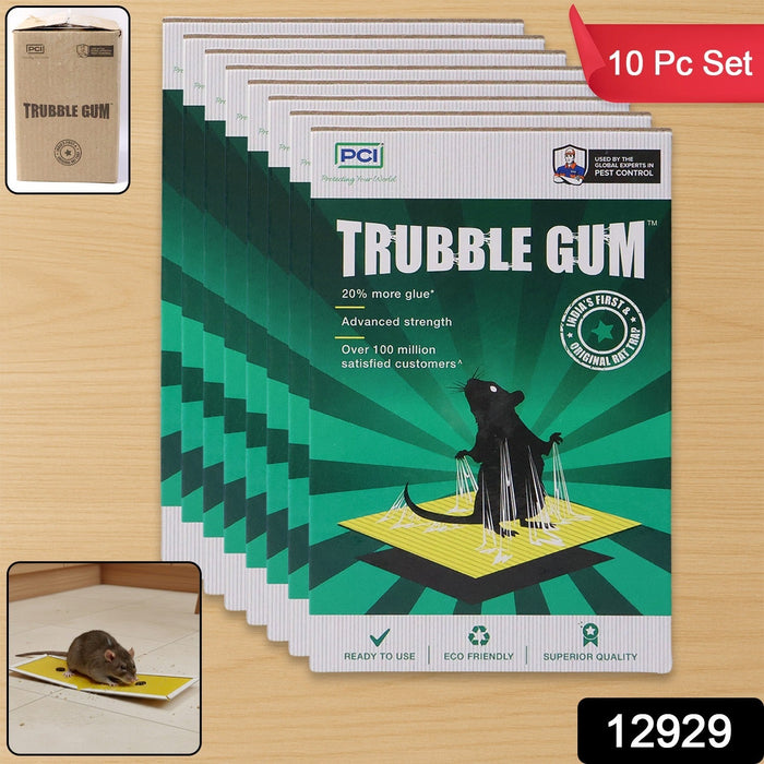 PCI Cardboard Troublegum Small Size Mouse Trap-10Pc by Your Brand