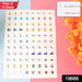 Pack of 10 Sheet Smart Switch Icon Sticker Sheet (10 Sheet, multi Icons) by Your Brand