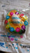Detailed view of multipurpose mango dish sponge