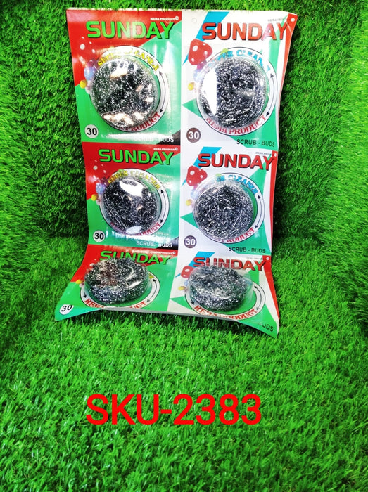 Round Shape Stainless Steel Ball Scrubber by Your Brand