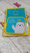 Cartoon design square coaster with a textured non-slip base, ideal for cups and glasses.
