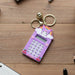 Cute Cartoon Kuromi Calculator Keychain with Mini Digital Display (1 Pc) by Your Brand