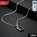 Premium Stainless-Steel Men’s Fashion Pendant Chain (1 Pc) by Your Brand