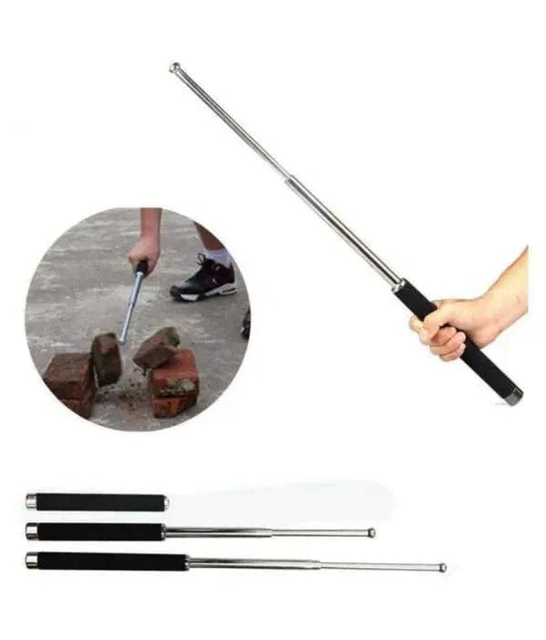 18052 Personal Stick Security Professional Multitool Comfortable Grip Foldable Stick for Men and Women with Bag - Walking Sticks & Crutches for Adults