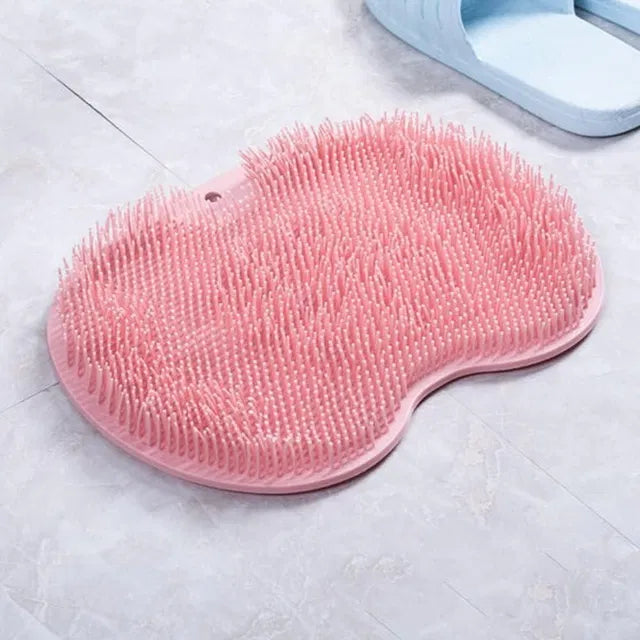 Silicone Multiuse Scrubber for Bath & Foot Cleaning | Soft Exfoliating Body Scrubber