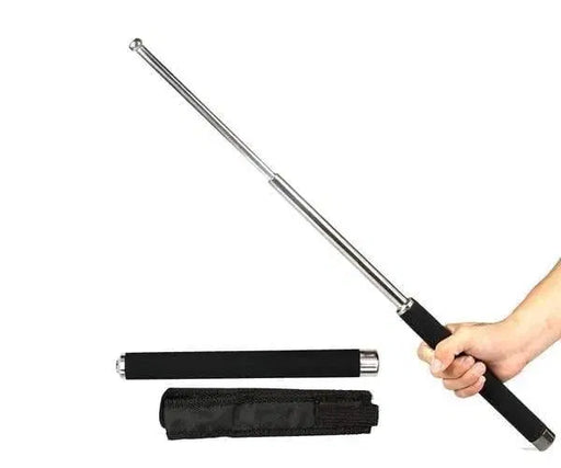 18052 Personal Stick Security Professional Multitool Comfortable Grip Foldable Stick for Men and Women with Bag - Walking Sticks & Crutches for Adults