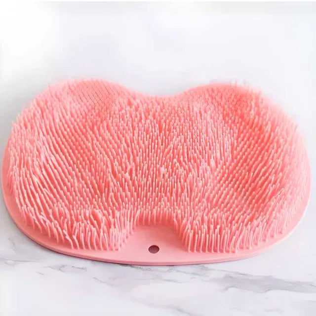 Silicone Multiuse Scrubber for Bath & Foot Cleaning | Soft Exfoliating Body Scrubber