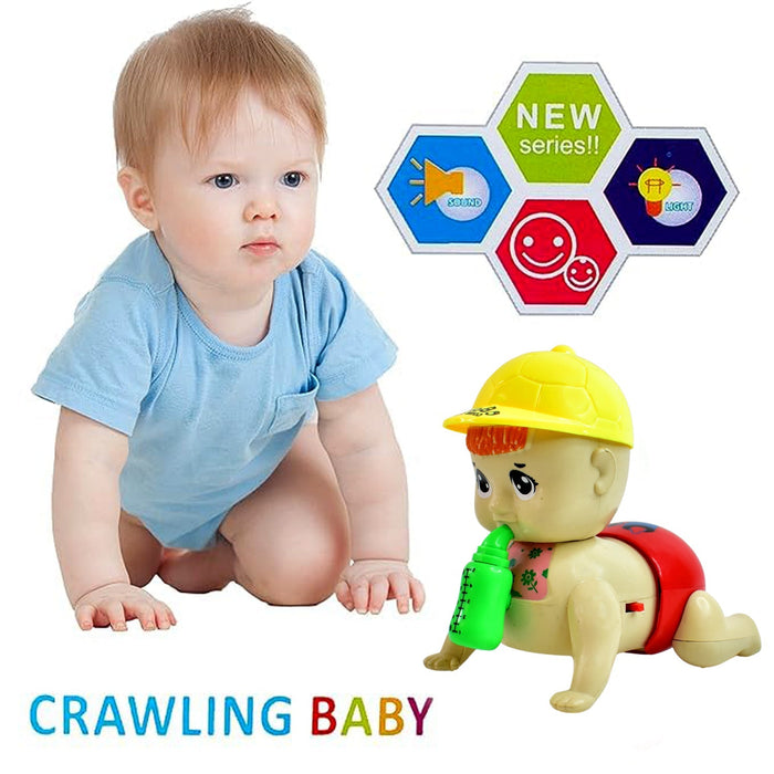 Battery Operated Crawling Baby Toy with Music by Your Brand