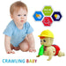 Battery Operated Crawling Baby Toy with Music by Your Brand