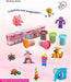 Non-Toxic Creative 50 Dough Clay 5 Different Colors (Pack of 5 Pcs) by Your Brand